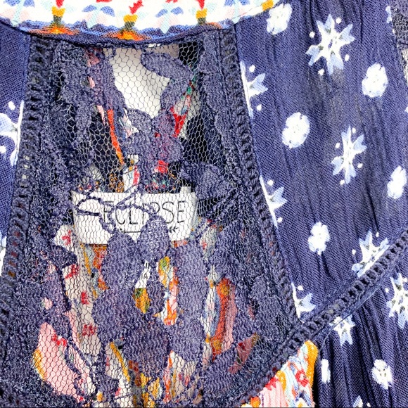 Summery Patchwork Colorful Tank Top - Picture 4 of 8